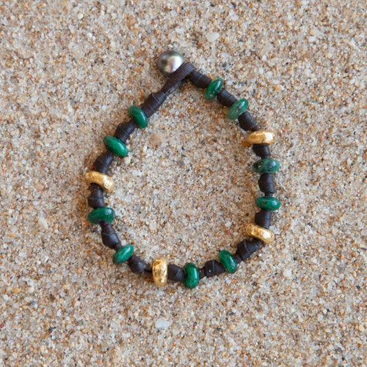 Emerald bracelet